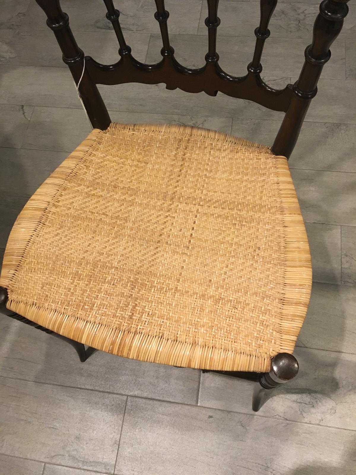 Impagliatura Chiavari - Lavoro 1